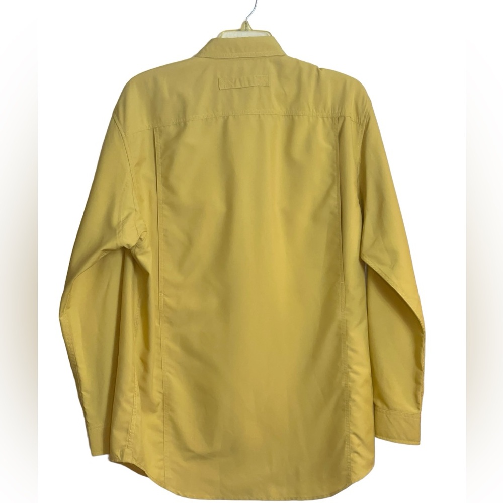 Duluth Trading Co men’s yellow long sleeve shirt. Size large. GUC - Picture 6 of 8